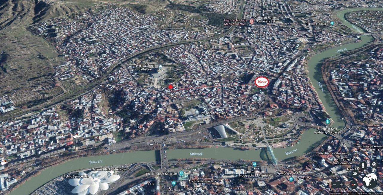 Saba Apartments In Old Tbilisi Exteriör bild